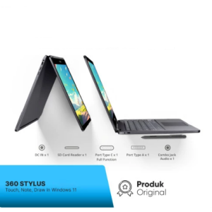 ADVAN Laptop 360 Stylus 2in1 Touchscreen – Intel i3 14.1” FHD IPS