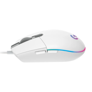 Mouse Gaming Logitech G102 RGB Lightsync – White