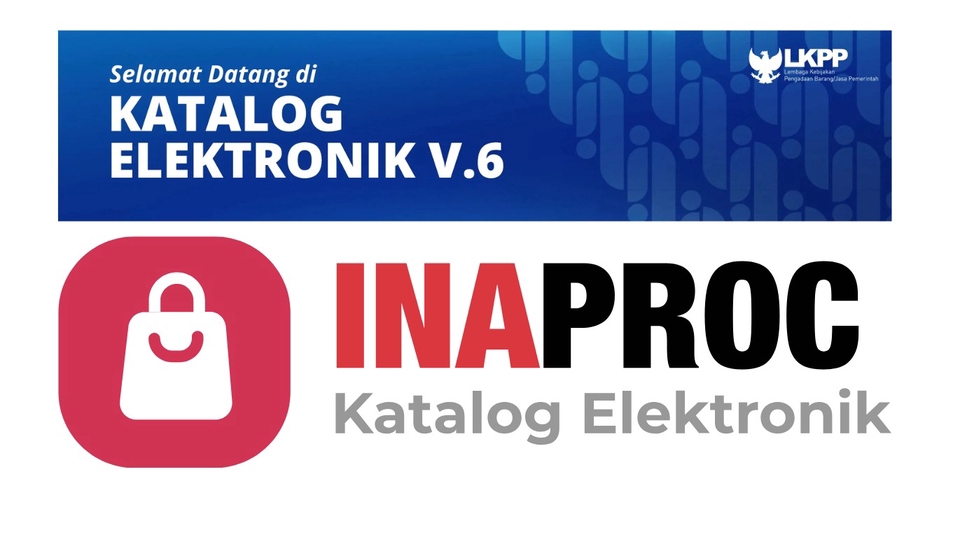 INAPROC LKPP Pengadaan Pemerintah